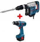 Комплект перфоратор Bosch GBH 5-40 + Аккумуляторная дрель-шуруповерт Bosch GSR 12-2 (0.615.990.527)