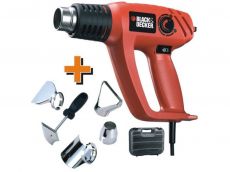 Термопистолет Black&Decker KX 2000K. Пистолет горячего воздуха. Купить строительный фен. Цена