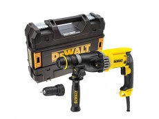 Перфоратор электрический DeWALT D 25144K. Цена и характеристики. Купить сетевой перфоратор. SDS+, сила удара 3.2 Дж