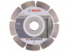 Отрезной диск Bosch Standard Concrete 2608602197 - купить алмазный круг 125x22,23x1,6x10 мм- характеристики цена