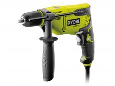 Дрель RYOBI RPD 800-K. Купить дрель по доступной цене. Сетевая (электрическая) ударная дрель на 800Вт, с быстрозажимным патроном 13 мм