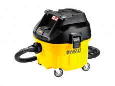 Промышленный пылесос Dewalt DWV900L. Купить сетевой (электрический) строительный пылесос. Цена недорого