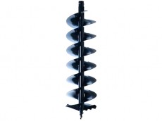 Шнек ELITECH 0809.010800. Для мотобуров. Мерзлый грунт, сложная почва 200х800. Цена. Купить бур.