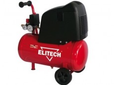 Компрессор Elitech ОМ 195/24 (коаксиально-безмасляный)