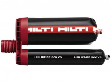 Химический анкер HILTI HIT-RE 500 V4/500/1. Купить клей для бетона. Цена двухкомпонентного состава