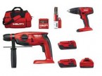 Аккумуляторный набор инструментов Hilti 3.3 + TE2-A+SFC 22-A