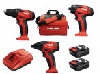 Набор аккумуляторных инструментов 12В HILTI SF2+SFD2+SID2
