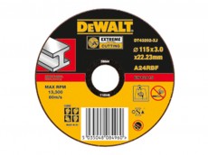 Диск отрезной DeWALT DT 42300. Купить прямой круг для резки металла ф125х22.2х1.6мм