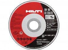 Отрезной диск HILTI AC-D 180 Inox USP. Для резки стали, толщина 1.5мм. Цена диска. Купить на болгарку (шлифмашину)