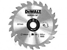 Отрезной пильный диск DeWalt DT 1143. Купить диск по дереву. Цена характеристики Z30