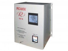 Стабилизатор напряжения Ресанта АСН-12000 Н/1-Ц  Lux. Купить однофазный. Цена Характеристики